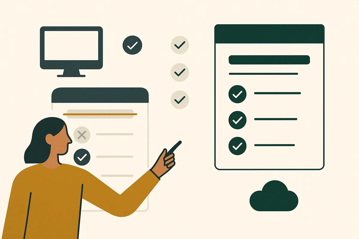 Feature comparison between Canopy and Stocky showing Canopy has weeks cover, supplier portal, P&L dashboard and more