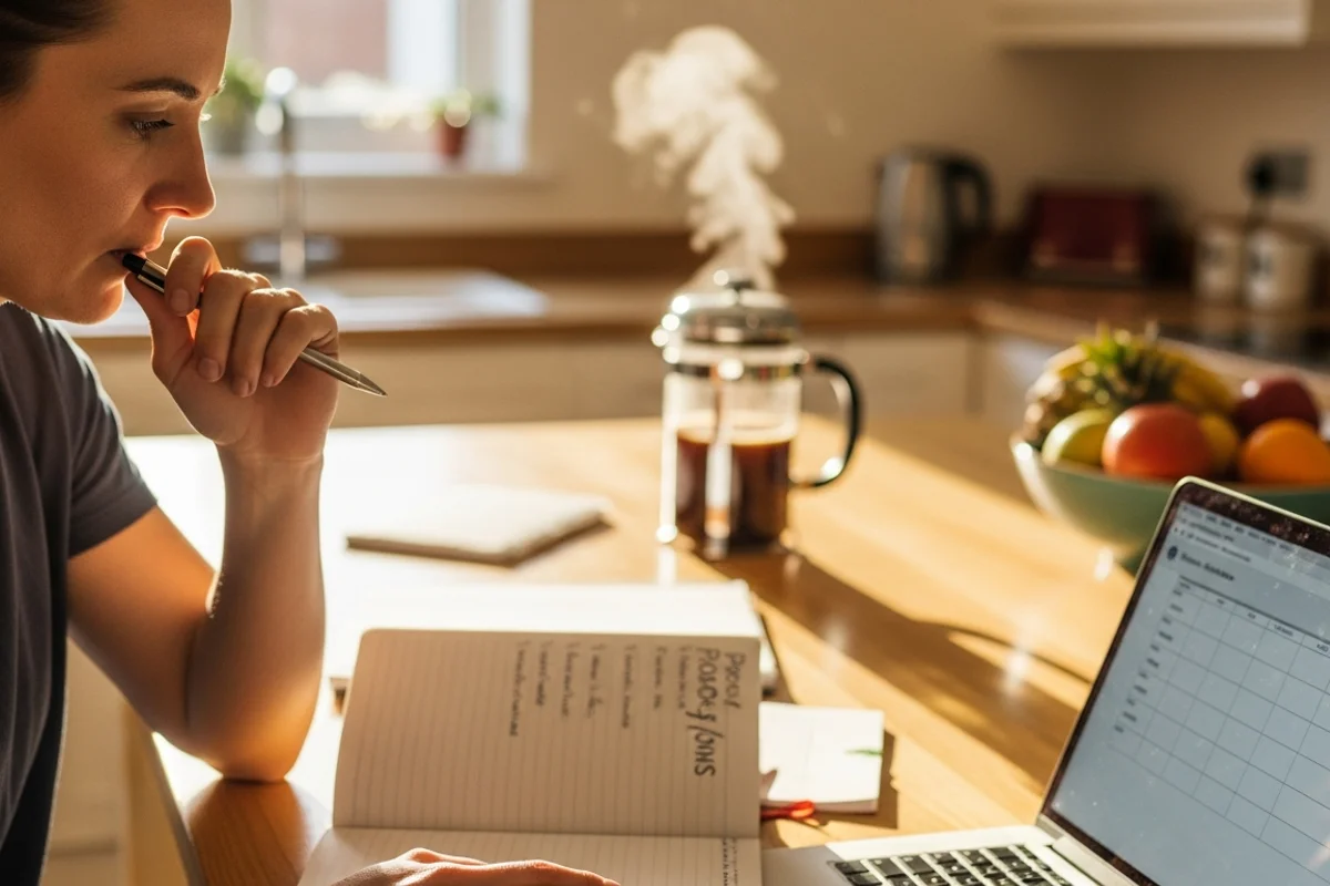 Merchant comparing inventory management options